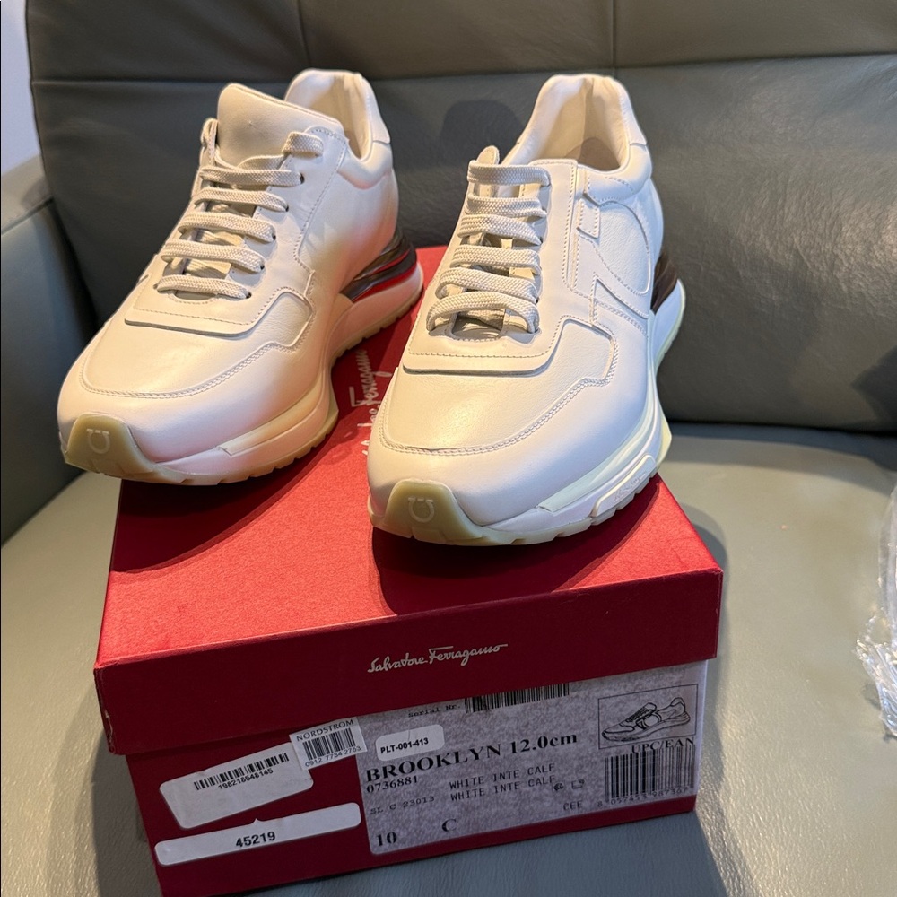 FERRAGAMO Salvatore Ferragamo NWT Authentic Brooklyn 1 Sneaker